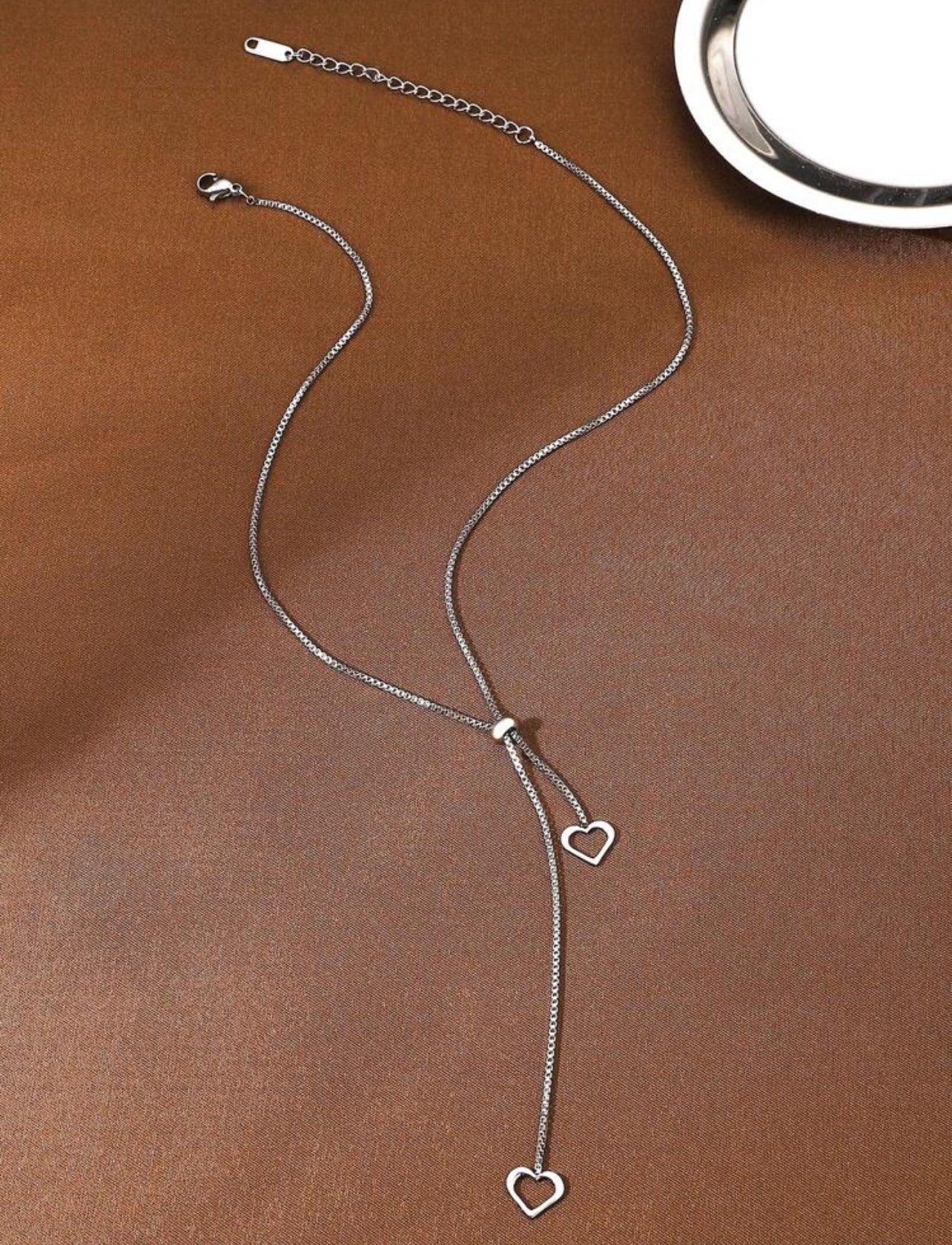 Collar Minimalista Amanda Plateado