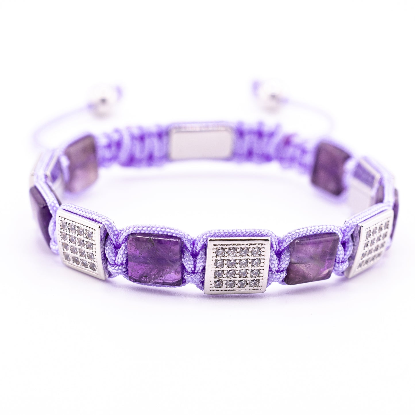 Pulsera Mia Signature Gemcube Amatista