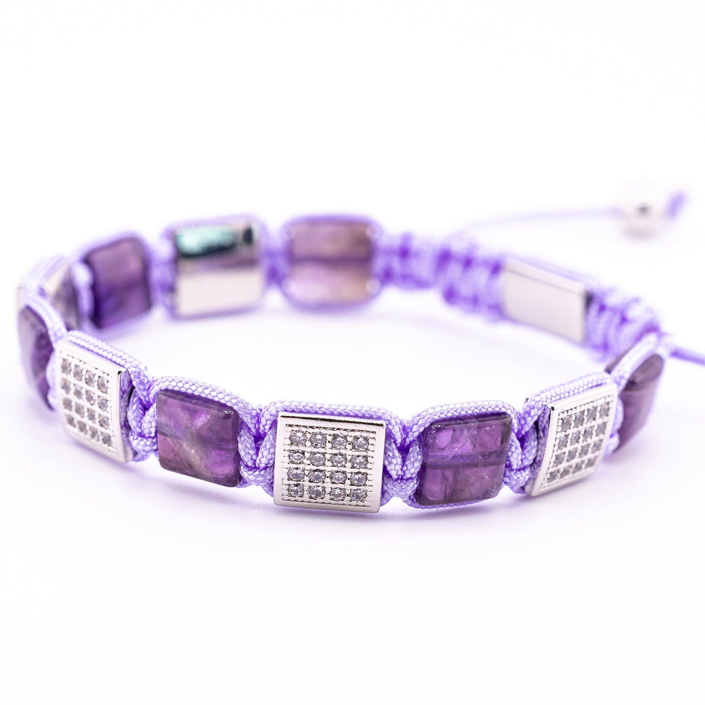 Pulsera Mia Signature Gemcube Amatista