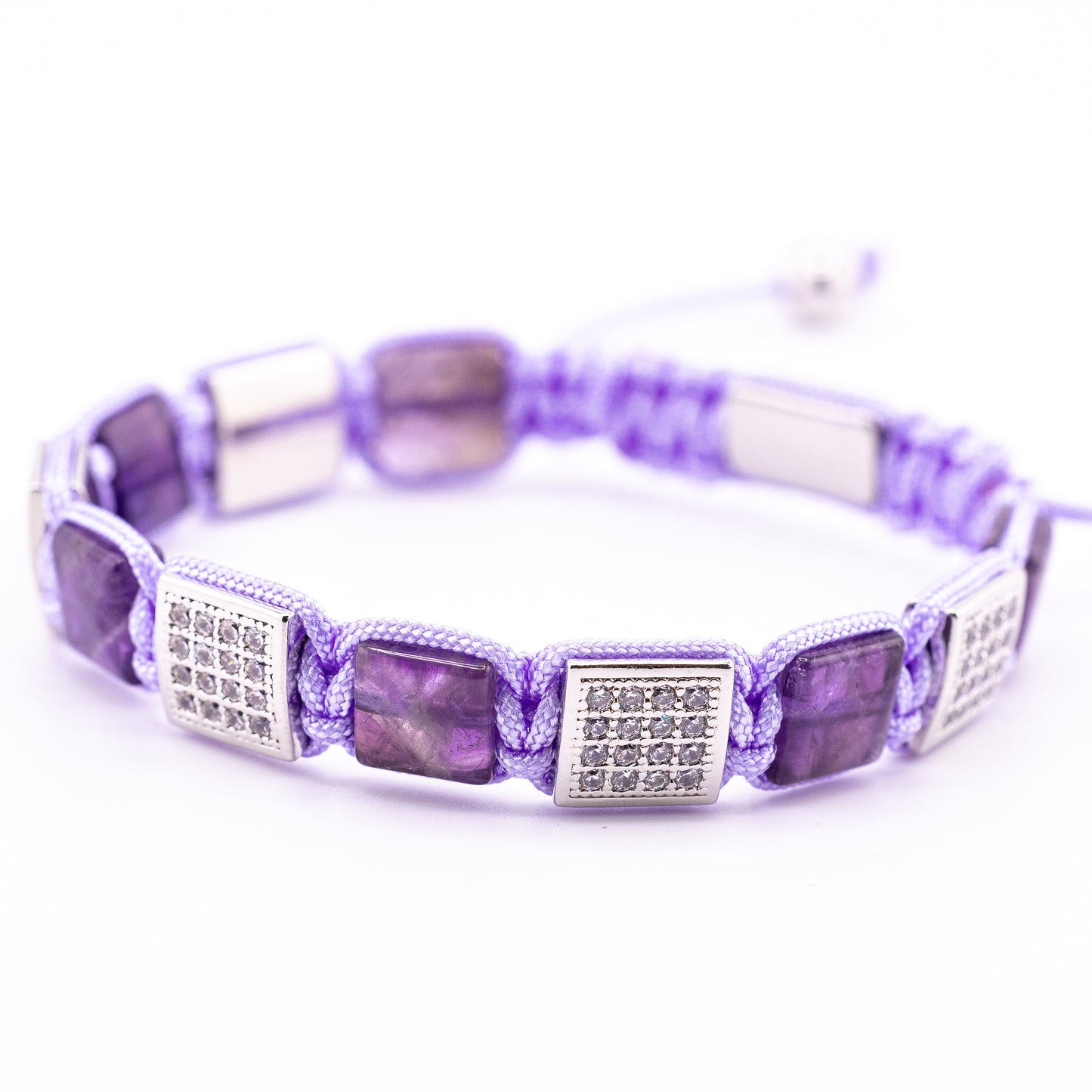 Pulsera Mia Signature Gemcube Amatista