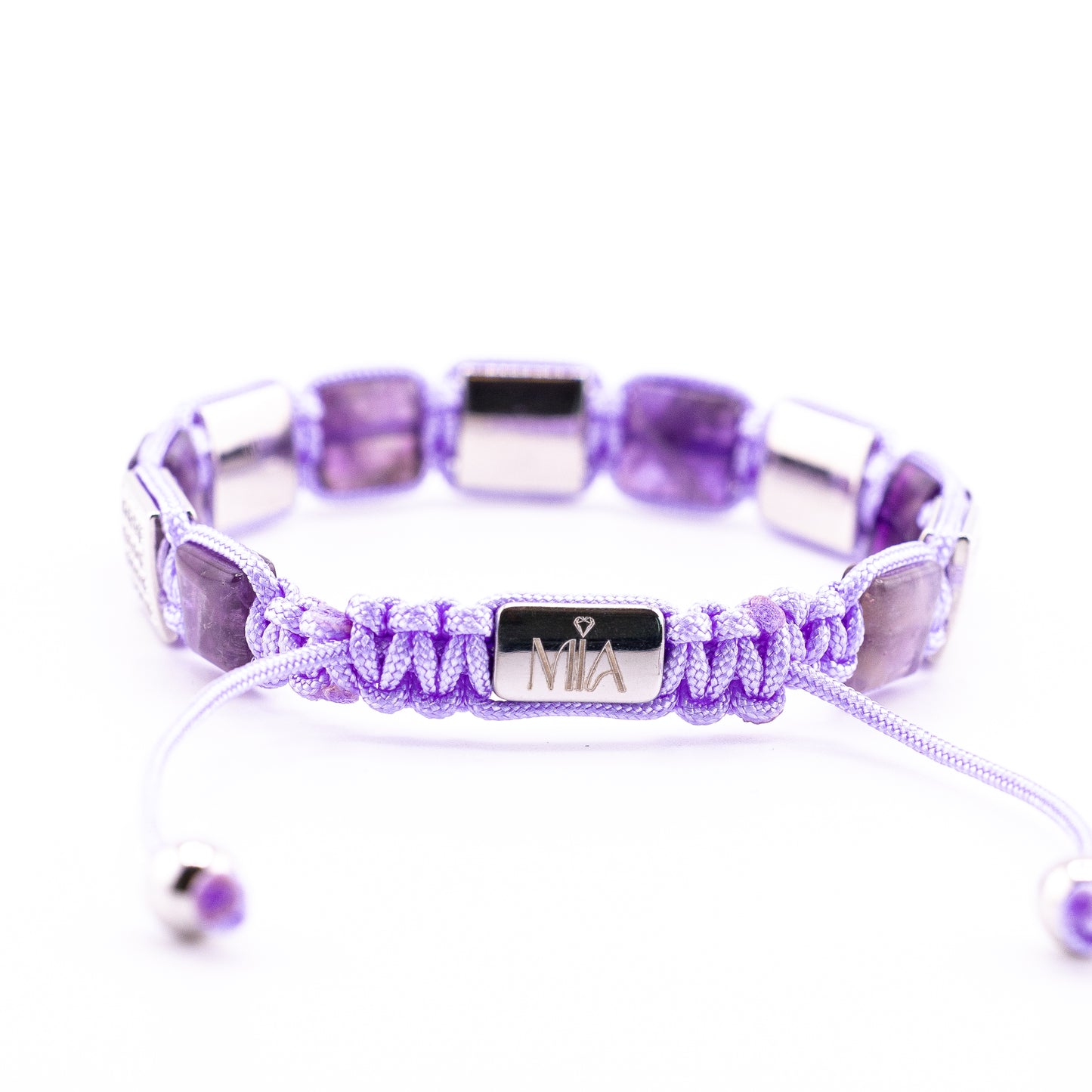 Pulsera Mia Signature Gemcube Amatista