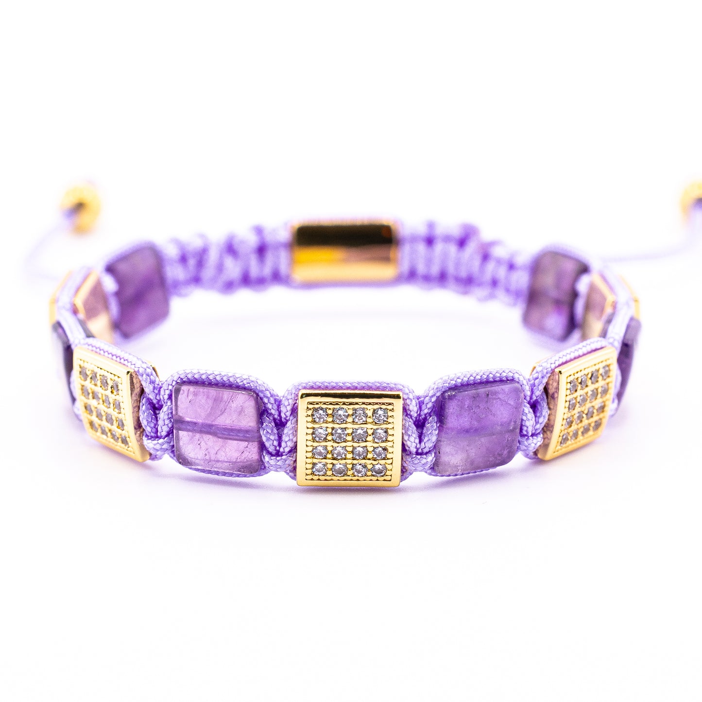 Pulsera Mia Signature Gemcube Amatista