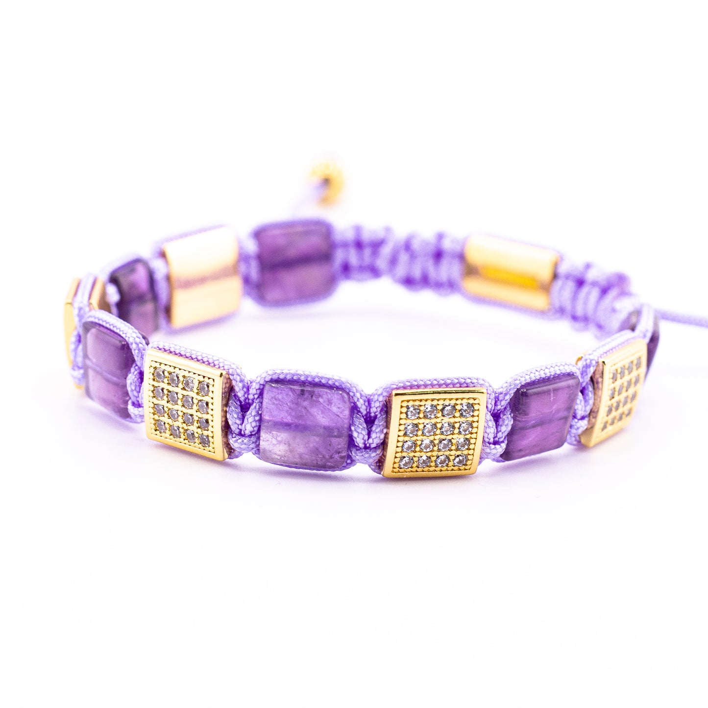 Pulsera Mia Signature Gemcube Amatista