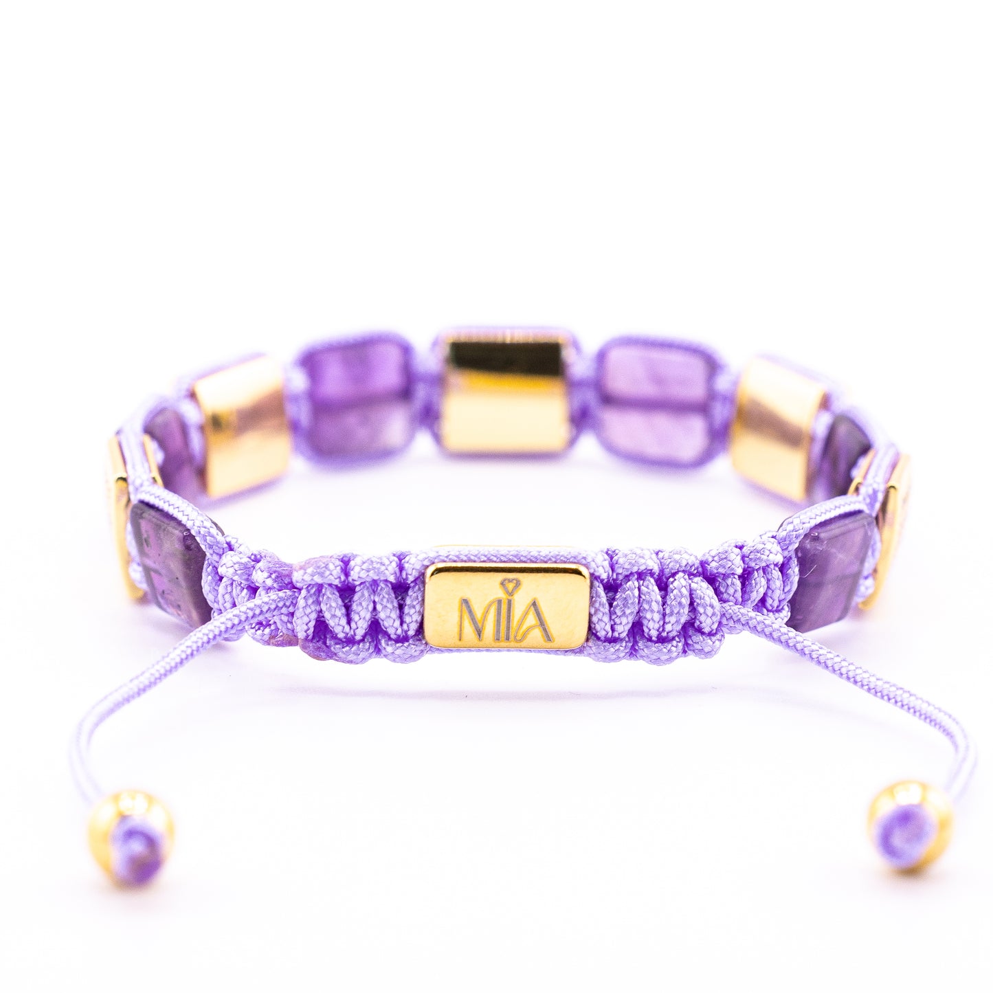 Pulsera Mia Signature Gemcube Amatista