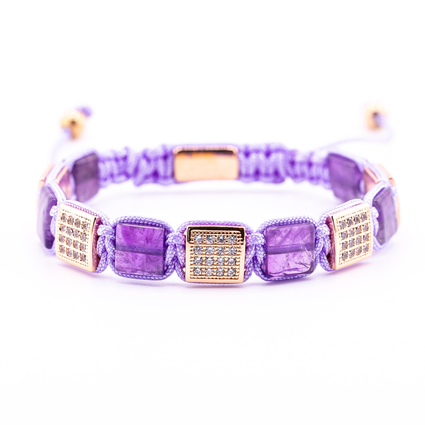 Pulsera Mia Signature Gemcube Amatista
