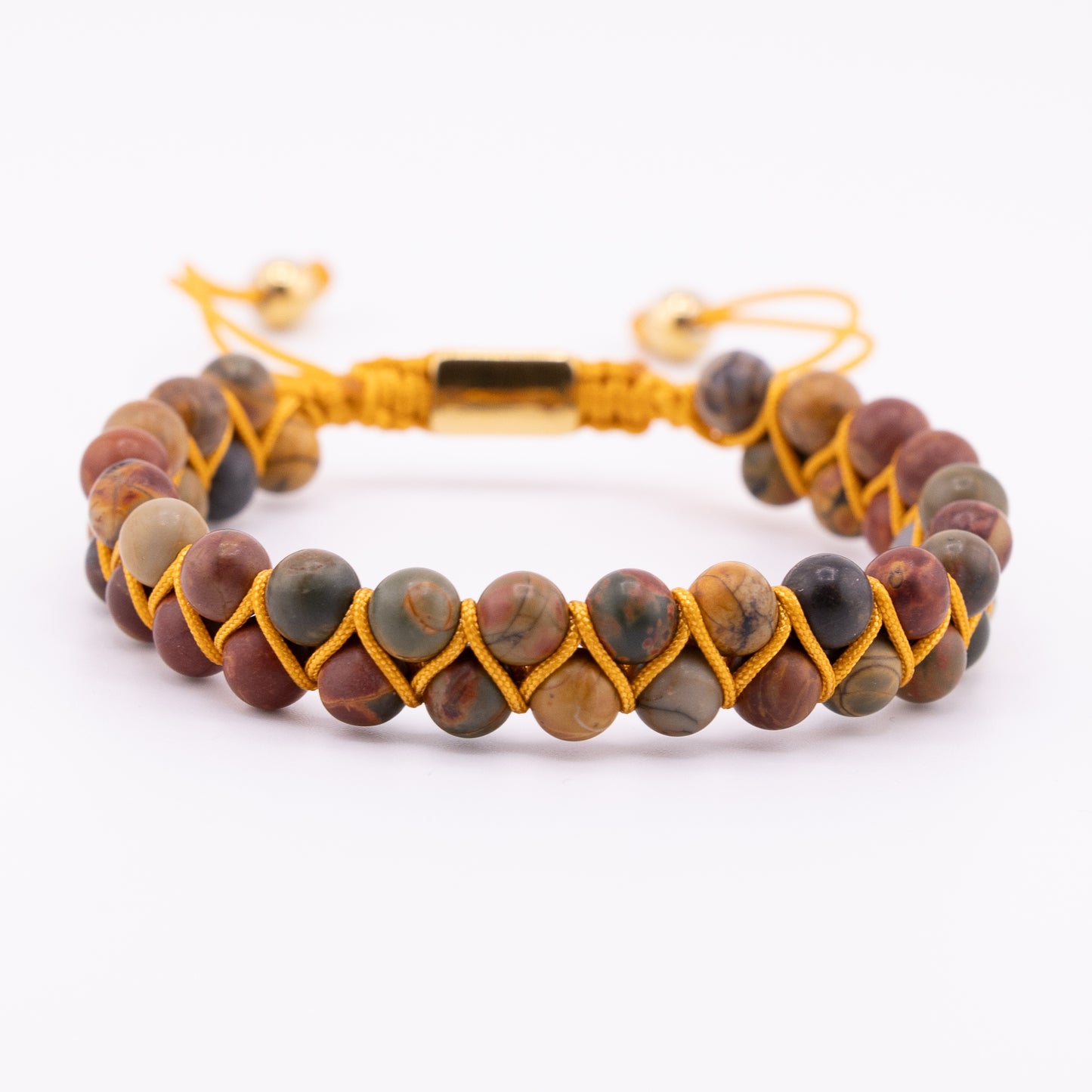 Pulsera Mia Signature Doble Jaspe