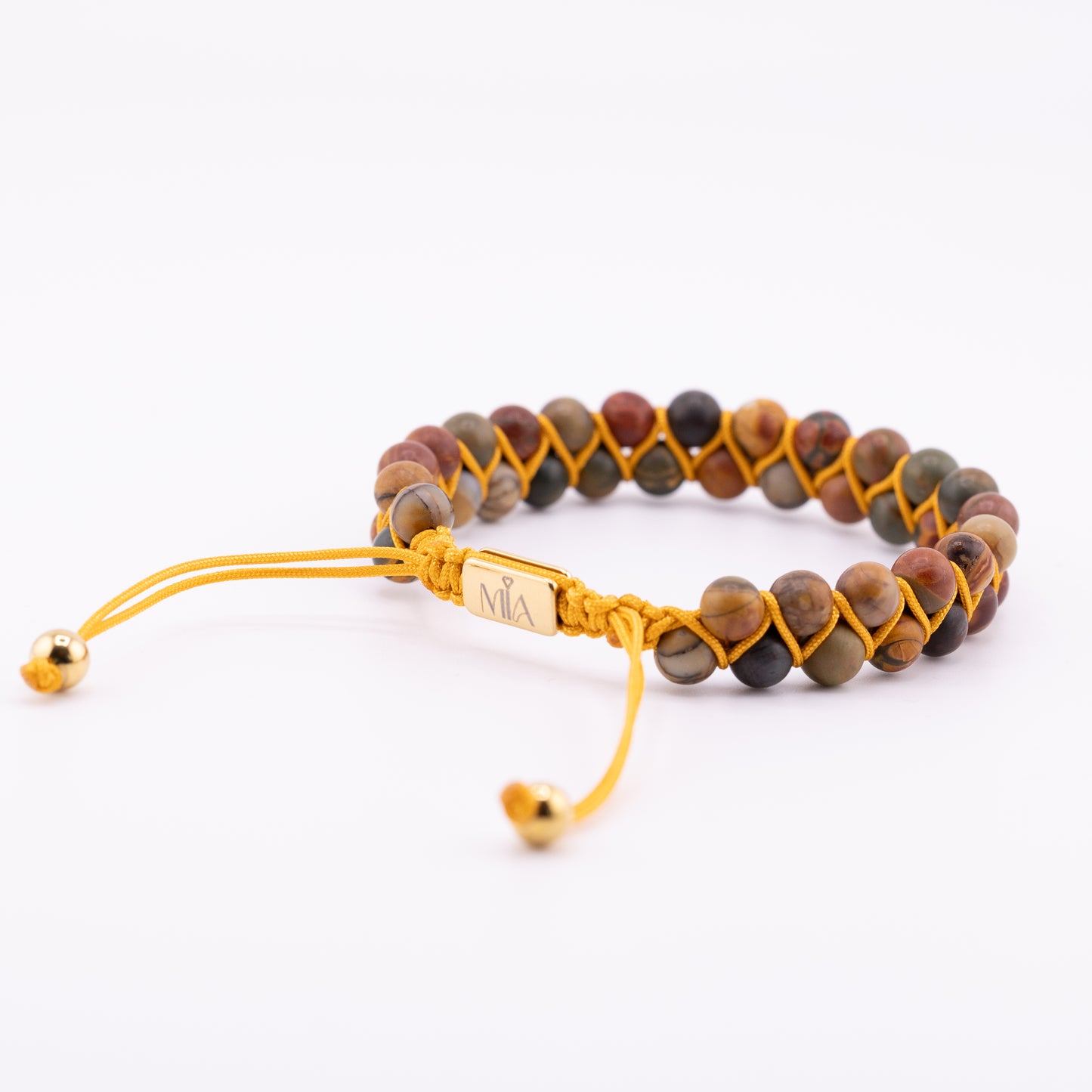 Pulsera Mia Signature Doble Jaspe