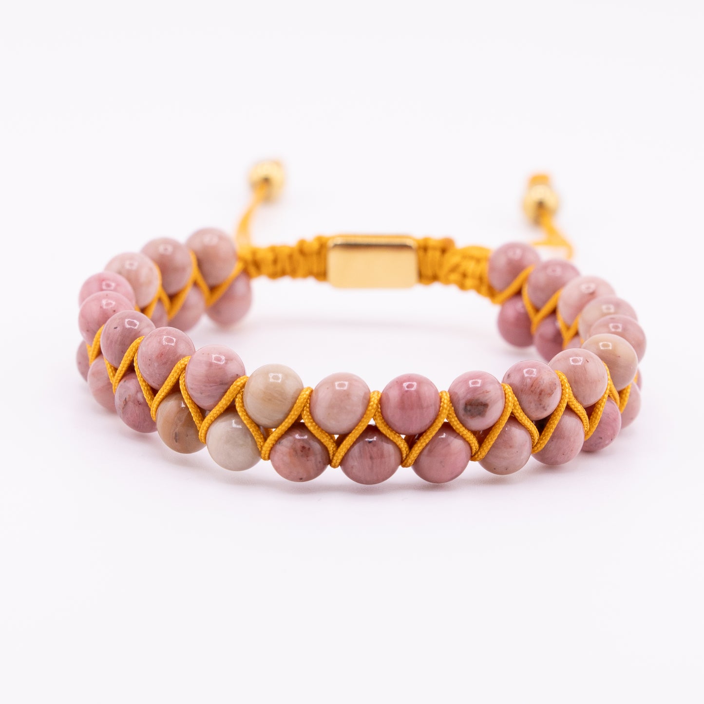 Pulsera Mia Signature Doble Rodocrosita