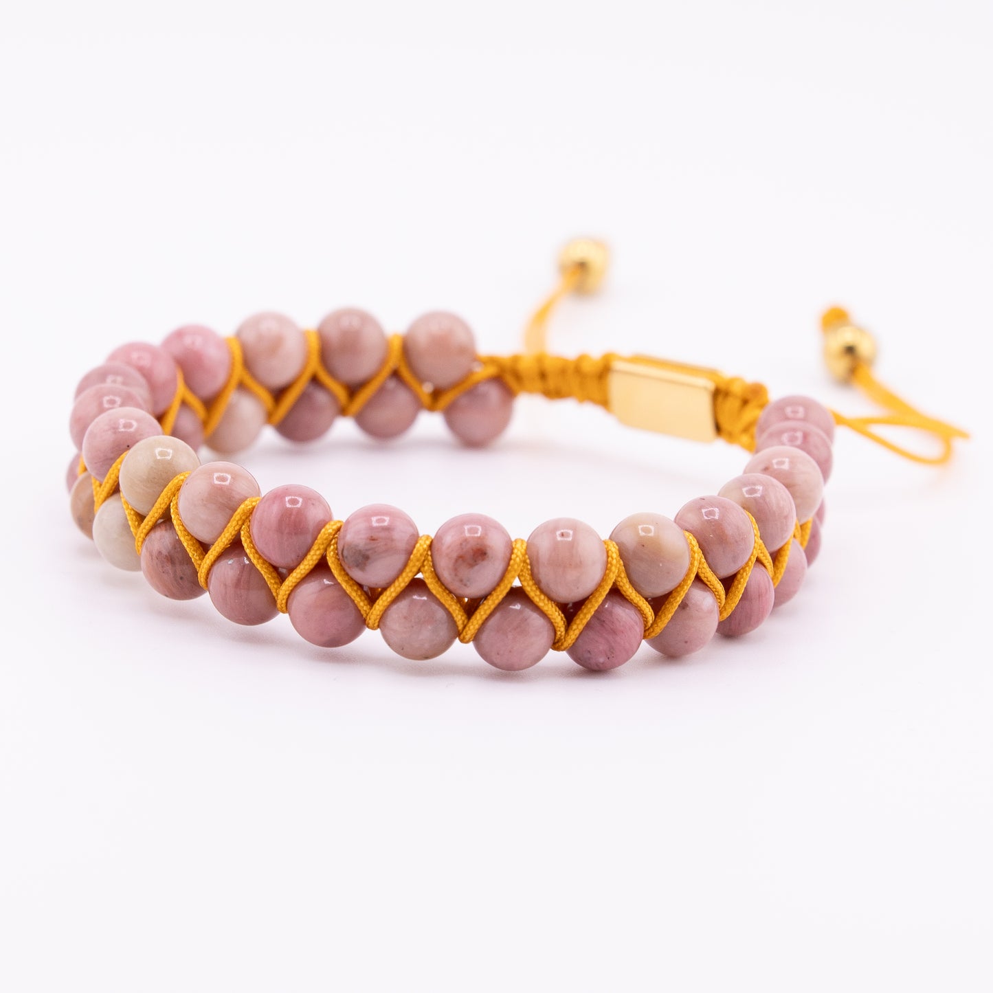 Pulsera Mia Signature Doble Rodocrosita