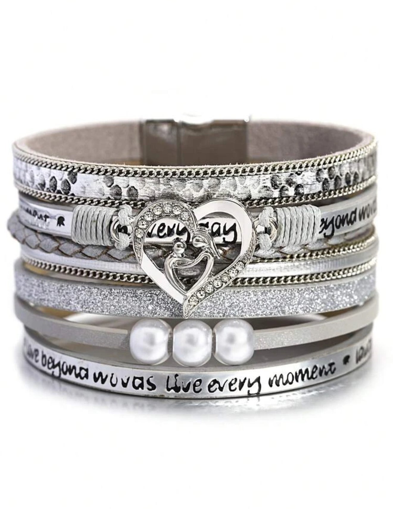 Pulsera Love silver