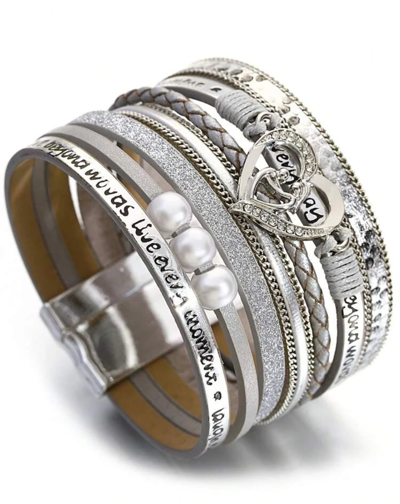 Pulsera Love silver