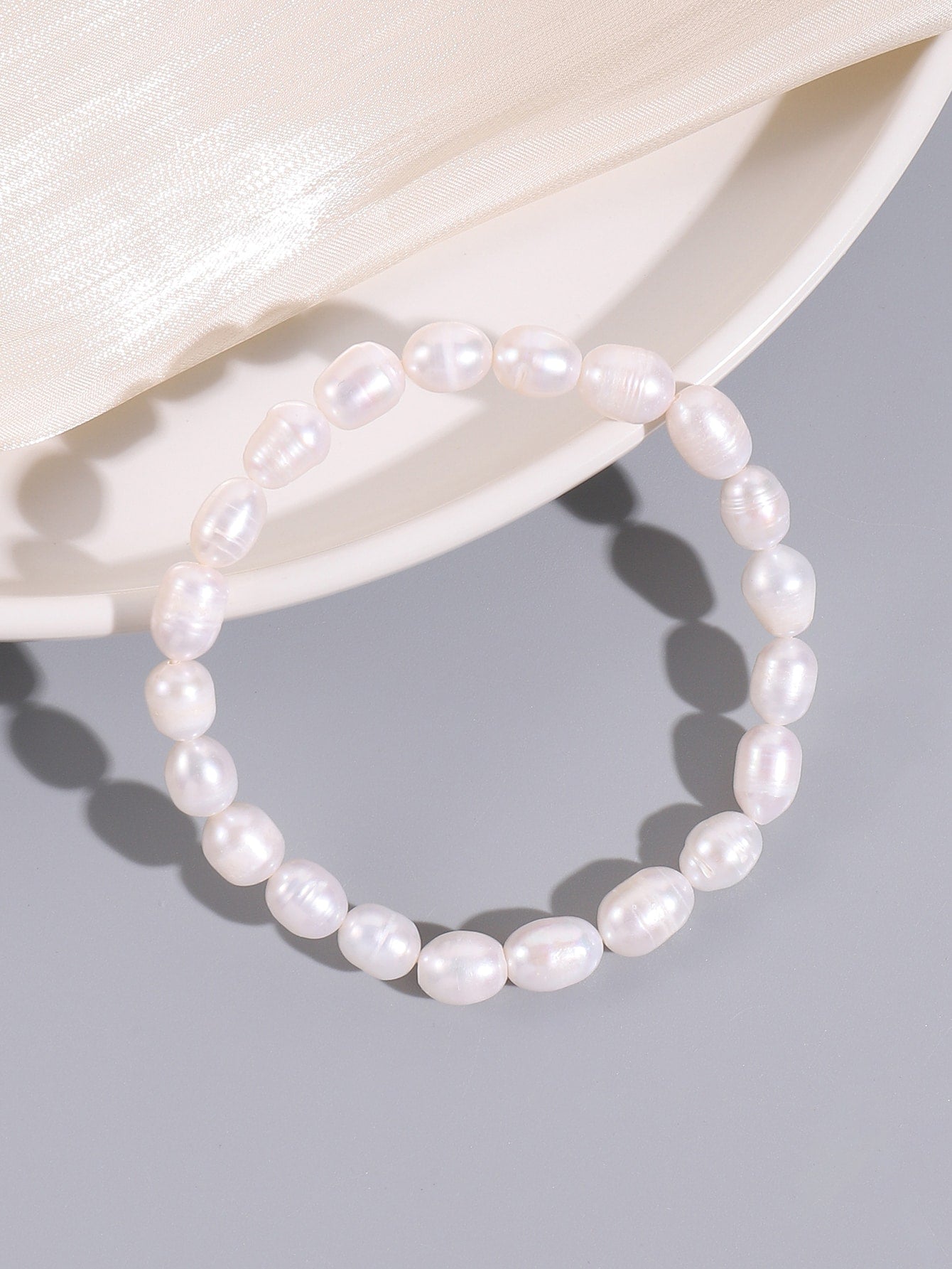 Pulsera de Plata con Perlas Cultivadas