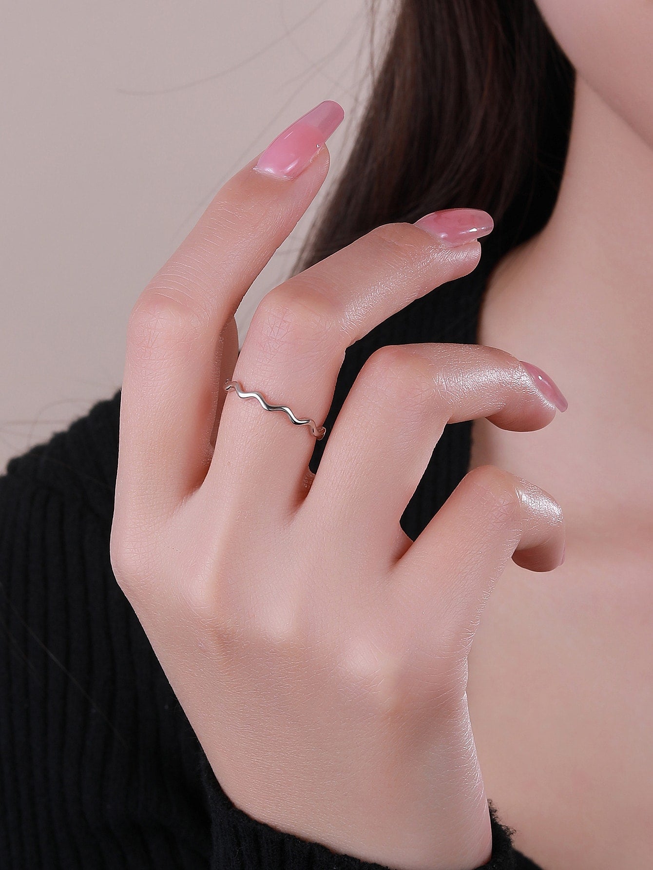 Anillos de Plata diseño Zig zag