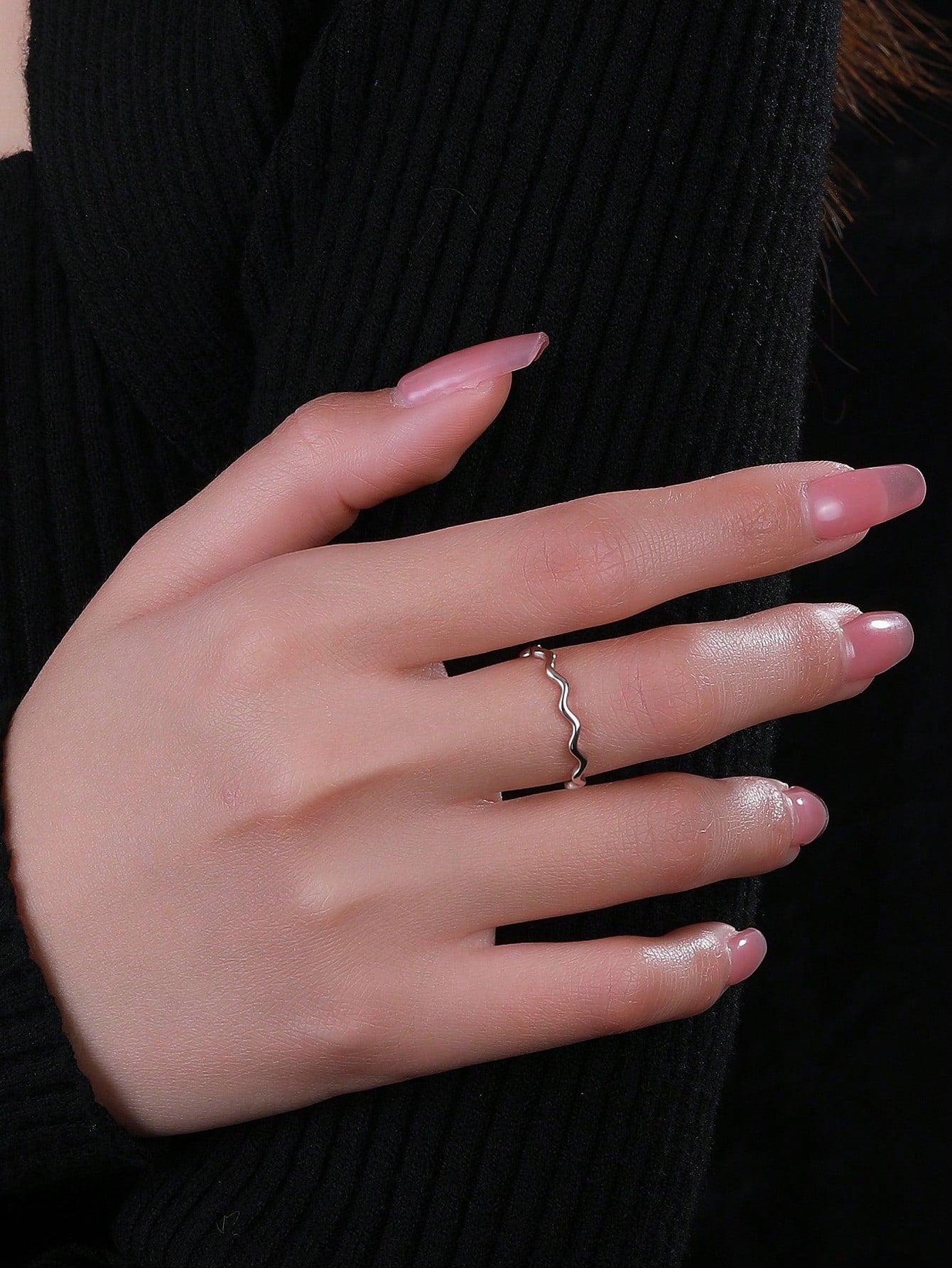 Anillos de Plata diseño Zig zag