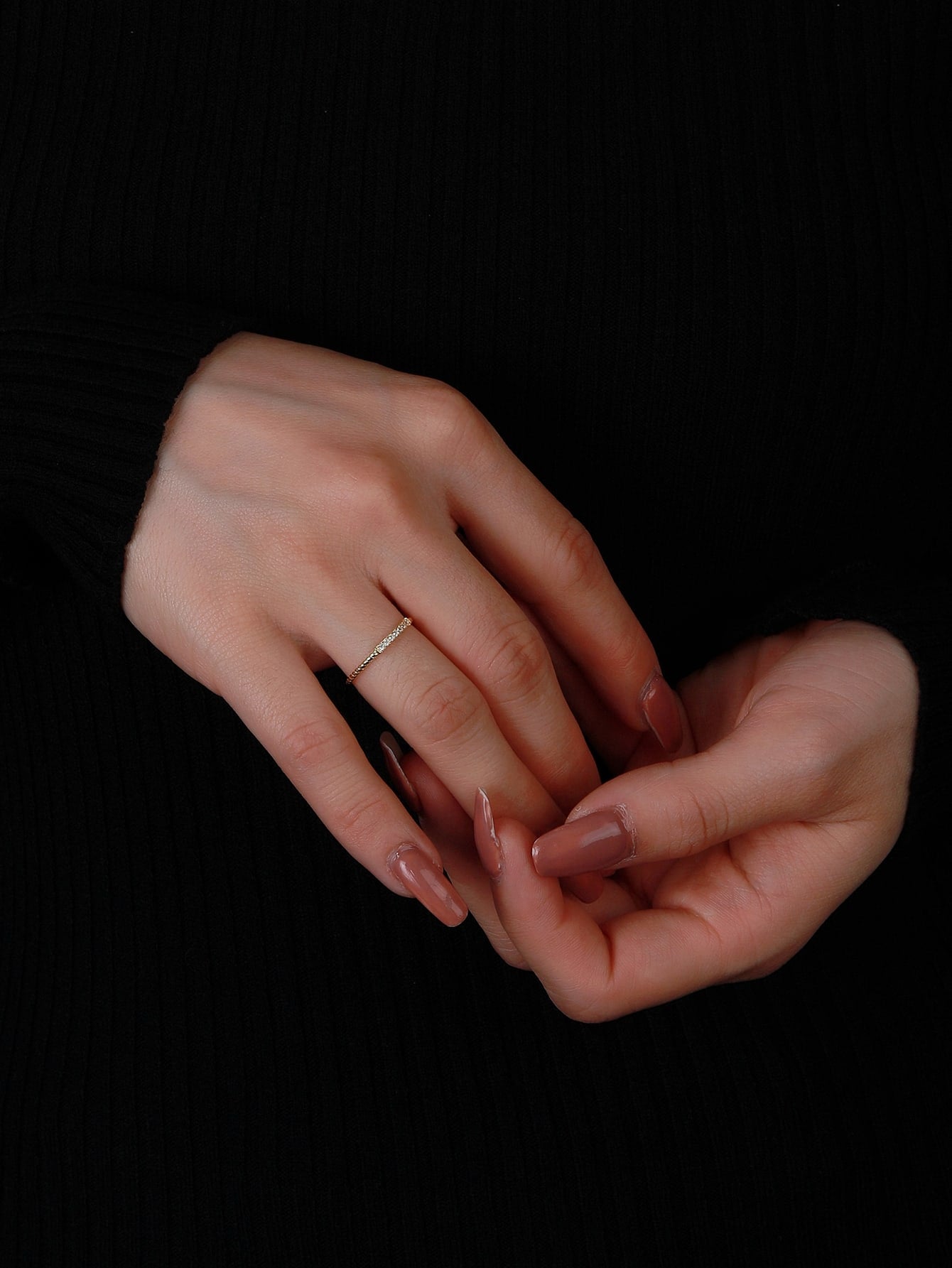 Anillo Glamorous Cubic