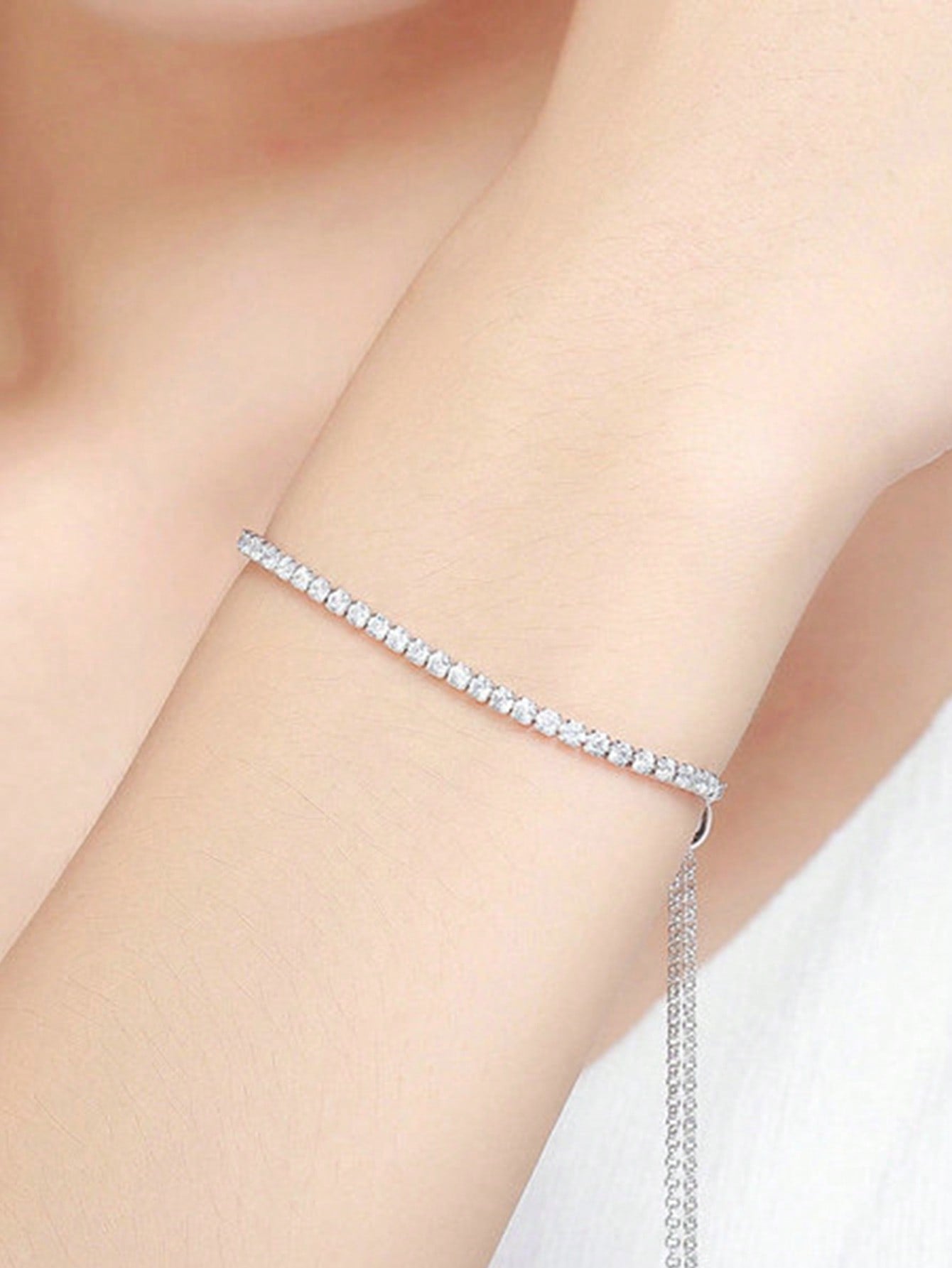 Pulsera de Plata 925 con Circonias