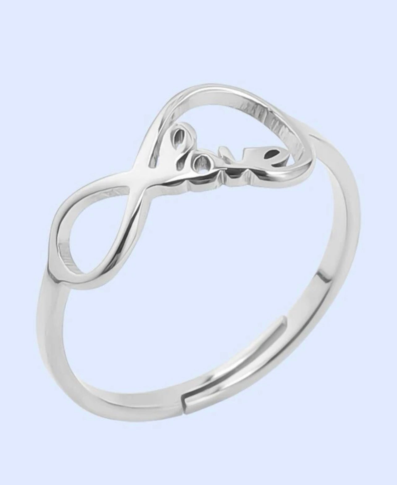 Anillo Infinity Love