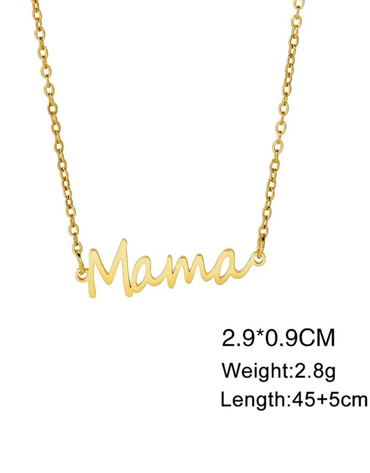 Collar Mamá Dorado